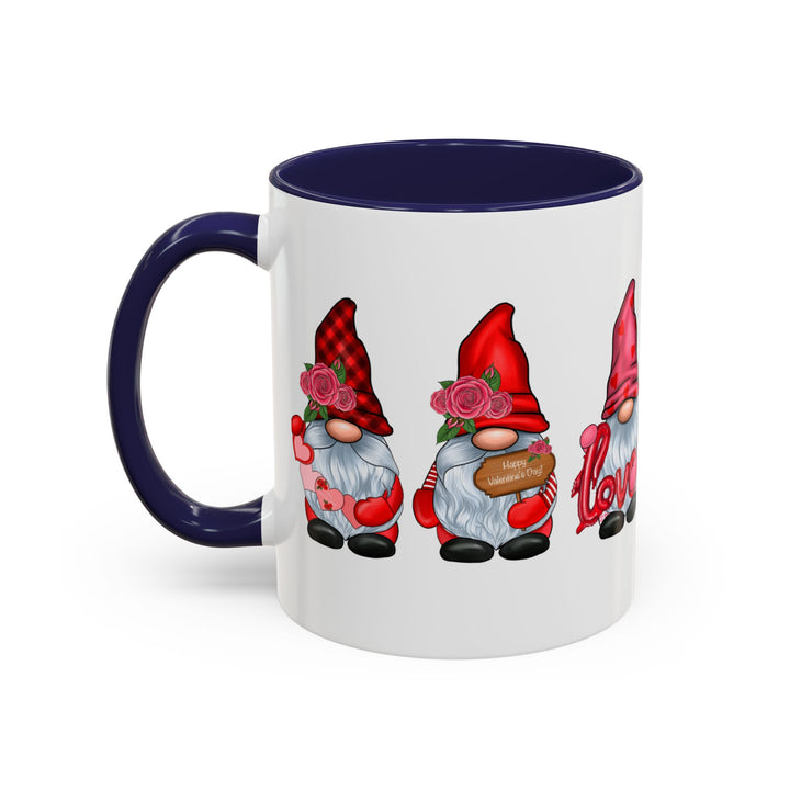 Valentine Gnomes - Accent Coffee Mug (11, 15oz)