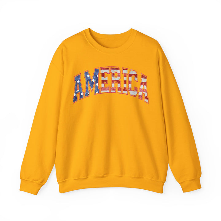 America - Unisex Heavy Blend™ Crewneck Sweatshirt