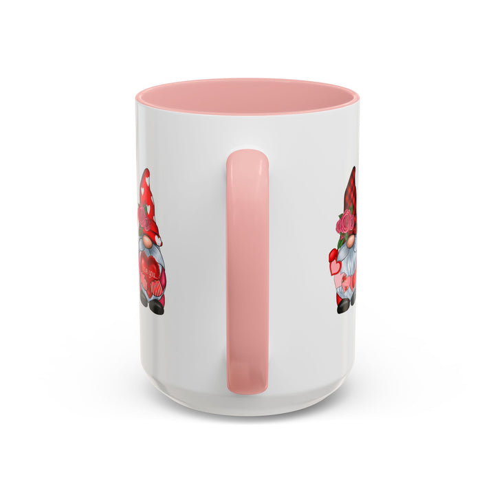 Valentine Gnomes - Accent Coffee Mug (11, 15oz)