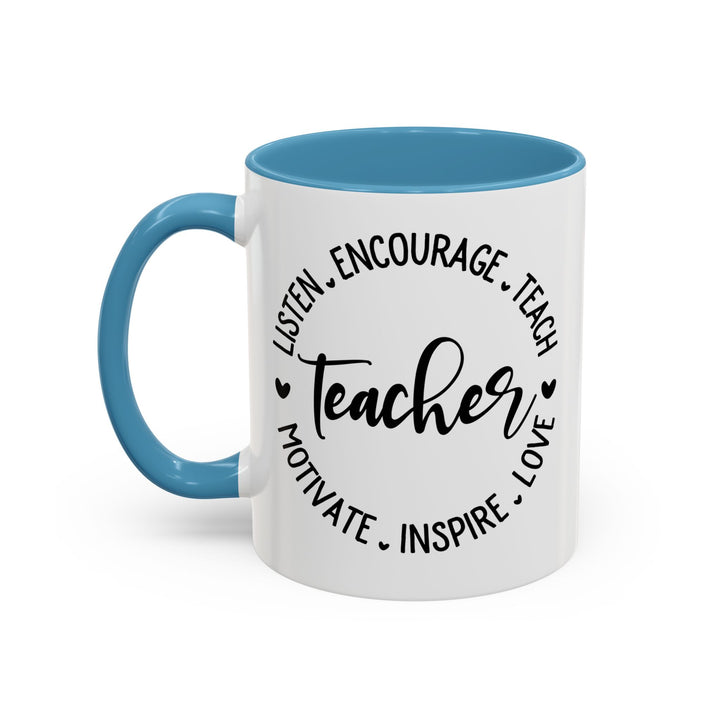 Teacher - Accent Coffee Mug (11, 15oz)