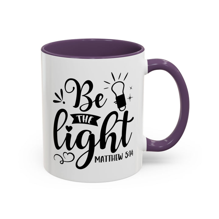 Be The light - Accent Coffee Mug (11, 15oz)