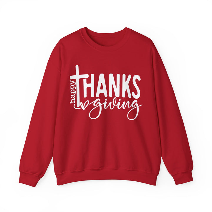 Thanksgiving Cross - Unisex Heavy Blend™ Crewneck Sweatshirt