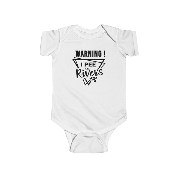 Warning - Infant Fine Jersey Bodysuit