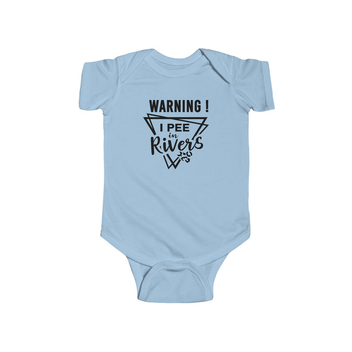 Warning - Infant Fine Jersey Bodysuit