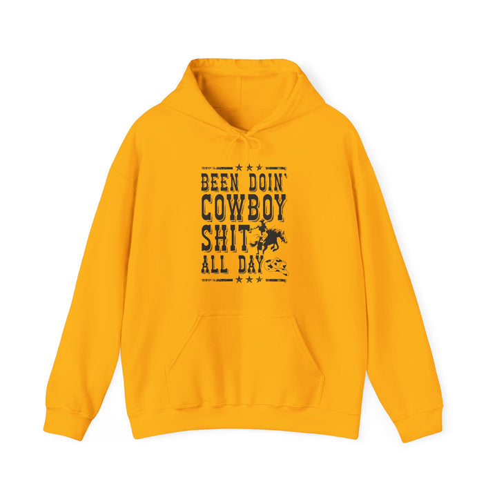 Been Doin' Cowboy Sh*t - Unisex Heavy Blend™ Hooded Sweatshirt
