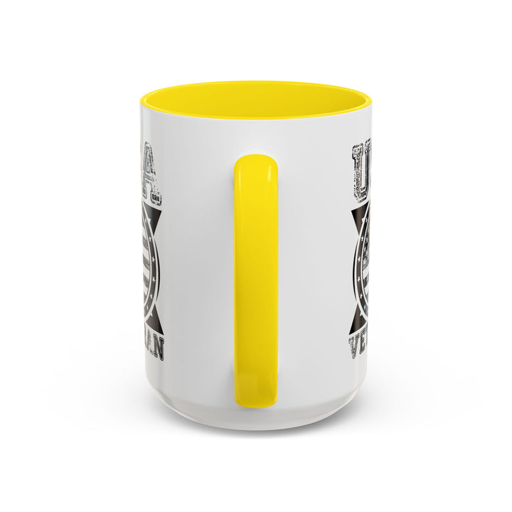U.S.A. Veteran - Accent Coffee Mug (11, 15oz)