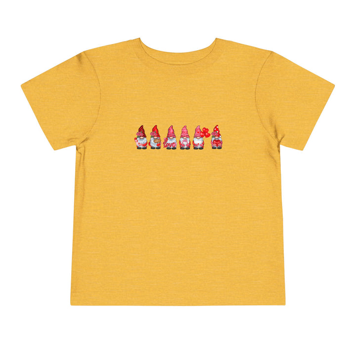 Valentines Gnomes - Toddler Short Sleeve Tee