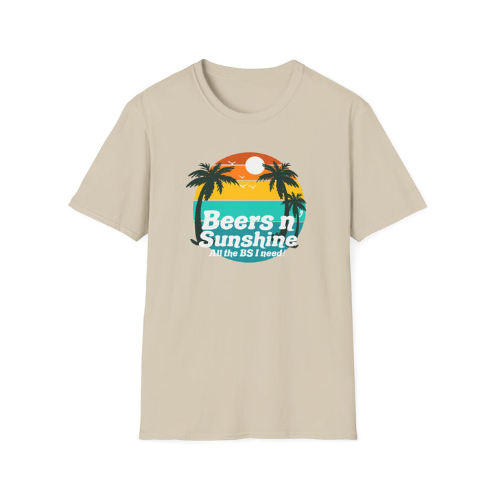 Beers N Sunshine - Unisex Softstyle T-Shirt