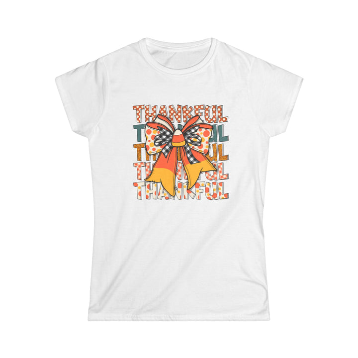 Thankful Bow - Women's Softstyle Tee