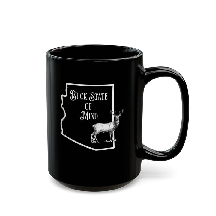 Buck State Of Mind - Black Mug (11oz, 15oz)