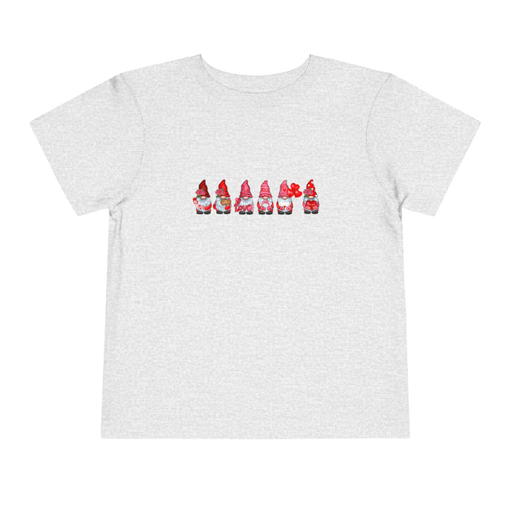 Valentines Gnomes - Toddler Short Sleeve Tee
