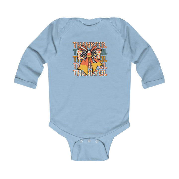 Thankful Bow - Infant Long Sleeve Bodysuit