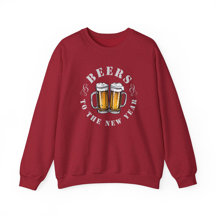 Beers To The New Year - Unisex Heavy Blend™ Crewneck Sweatshirt
