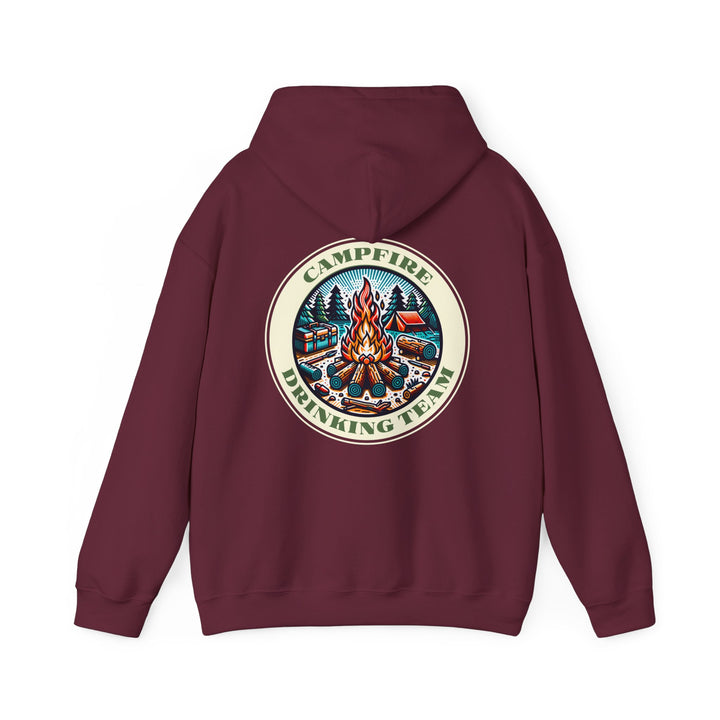 Campfire Drinking Team - Unisex Heavy Blend™ Hooded Sweatshirt