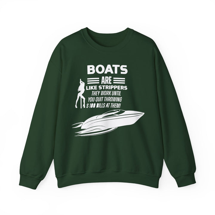 Boats - Unisex Heavy Blend™ Crewneck Sweatshirt