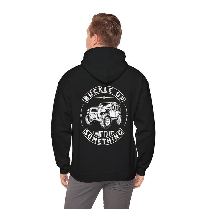 Buckle Up - Unisex Heavy Blend™ Hooded Sweatshirt