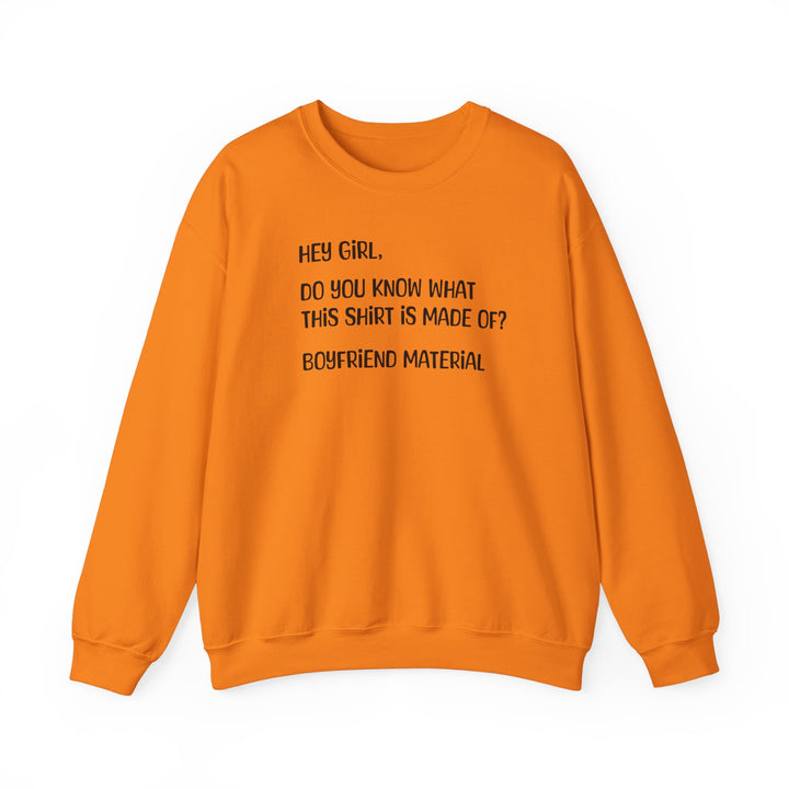 Boyfriend Material - Unisex Heavy Blend™ Crewneck Sweatshirt