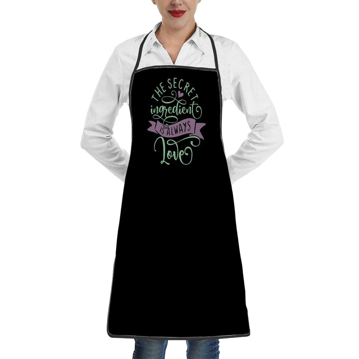 The Secret Ingredient Is Always Love - Adult Apron with Pockets