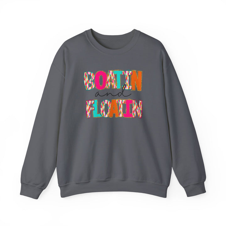 Boatin & Floatin - Unisex Heavy Blend™ Crewneck Sweatshirt