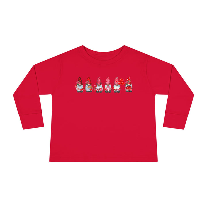 Valentines Gnomes - Toddler Long Sleeve Tee