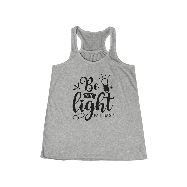 Be The Light - Women's Flowy Racerback Tank