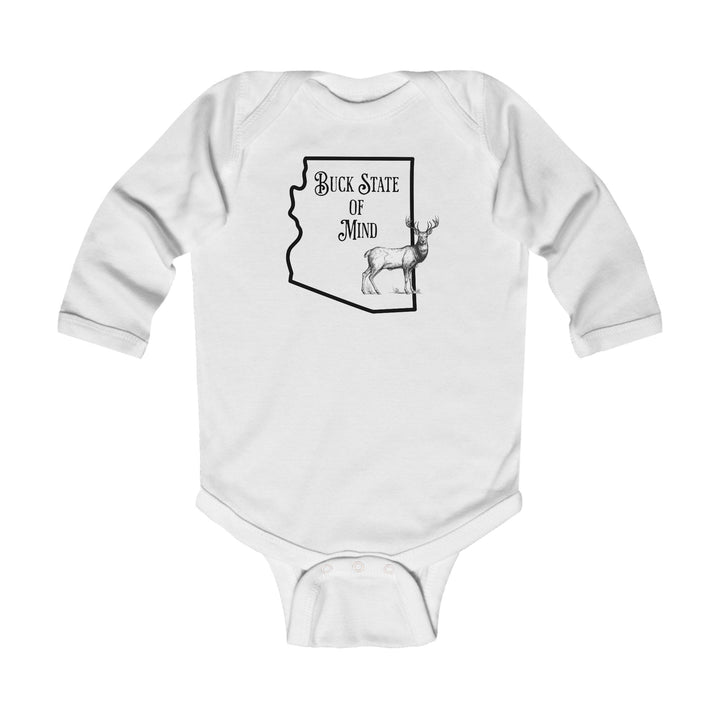 Buck State Of Mind - Infant Long Sleeve Bodysuit