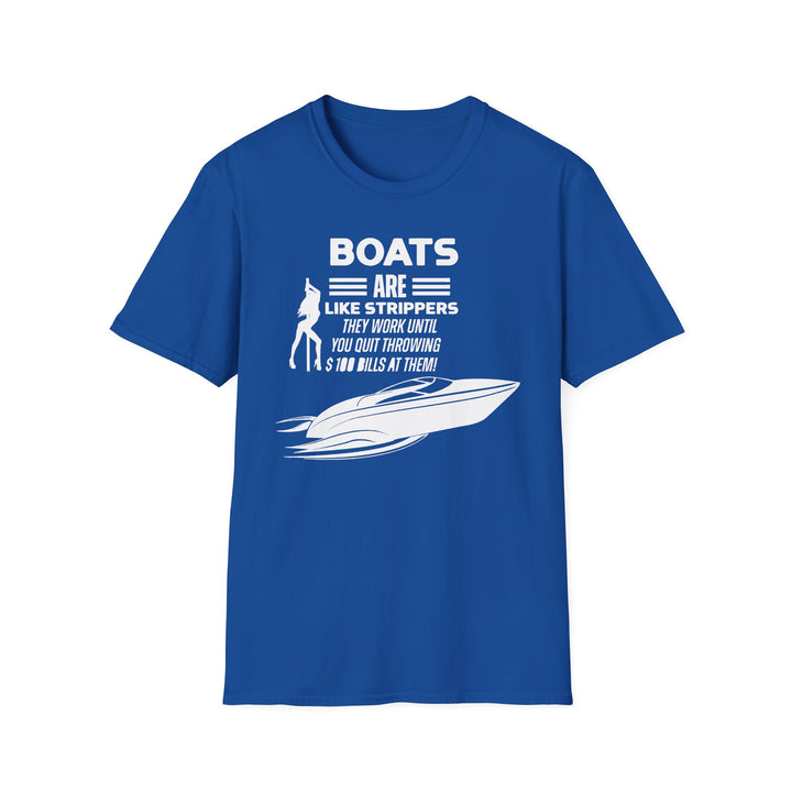 Boats - Unisex Softstyle T-Shirt