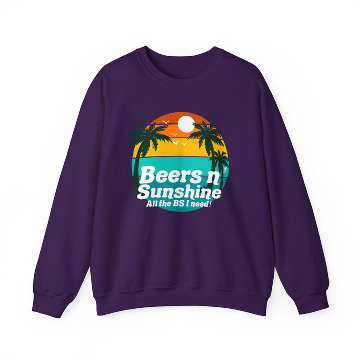Beers N Sunshine - Unisex Heavy Blend™ Crewneck Sweatshirt