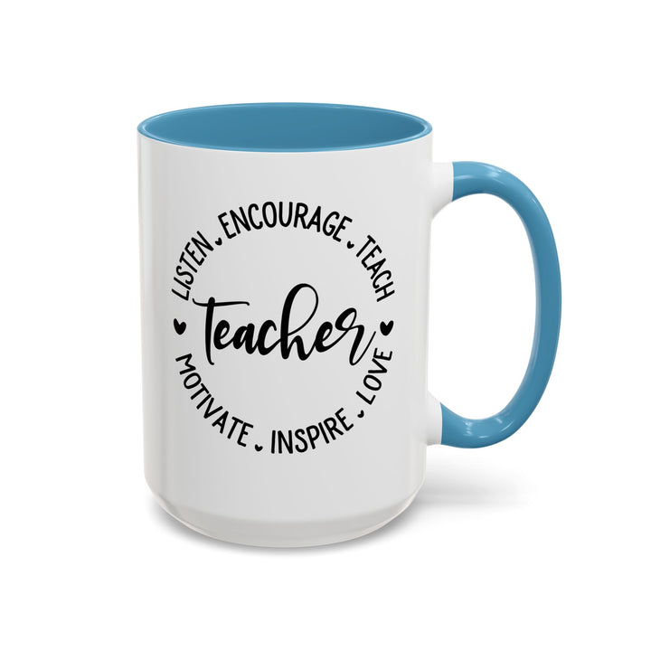 Teacher - Accent Coffee Mug (11, 15oz)