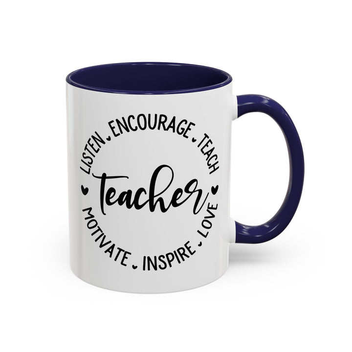 Teacher - Accent Coffee Mug (11, 15oz)