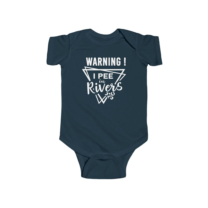Warning - Infant Fine Jersey Bodysuit