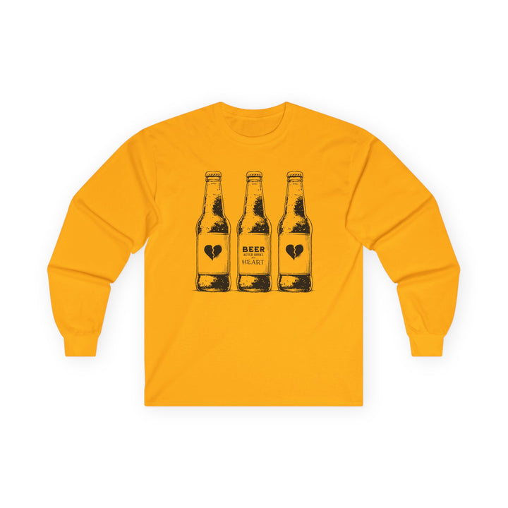 Beer Never Broke My Heart - Unisex Ultra Cotton Long Sleeve Tee