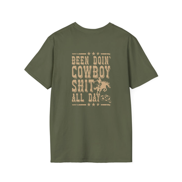 Been Doin' Cowboy Sh*t - Unisex Softstyle T-Shirt