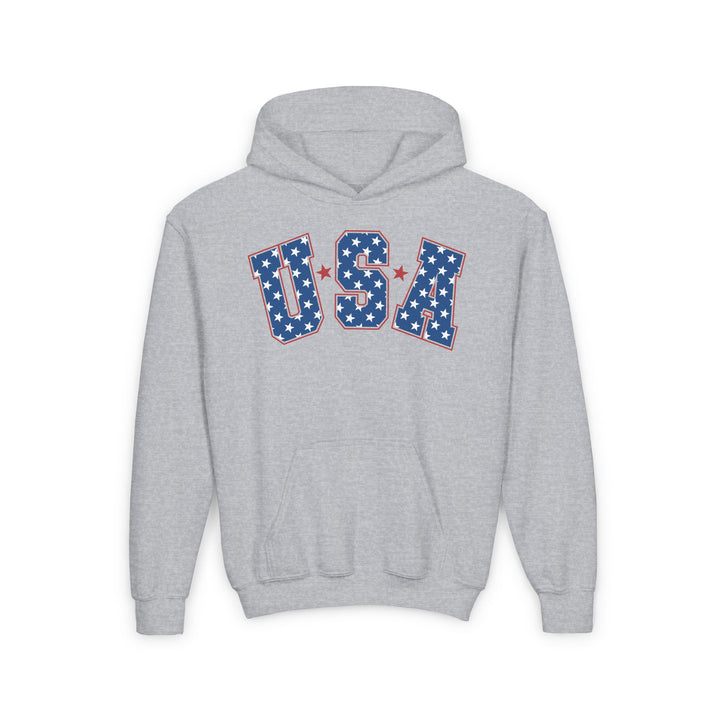 U.S.A. - Youth Heavy Blend Hooded Sweatshirt