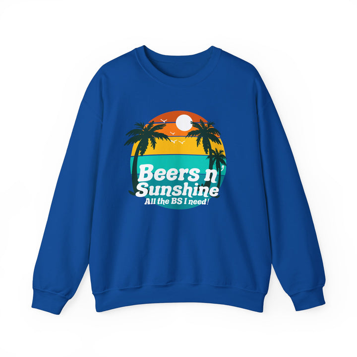 Beers N Sunshine - Unisex Heavy Blend™ Crewneck Sweatshirt