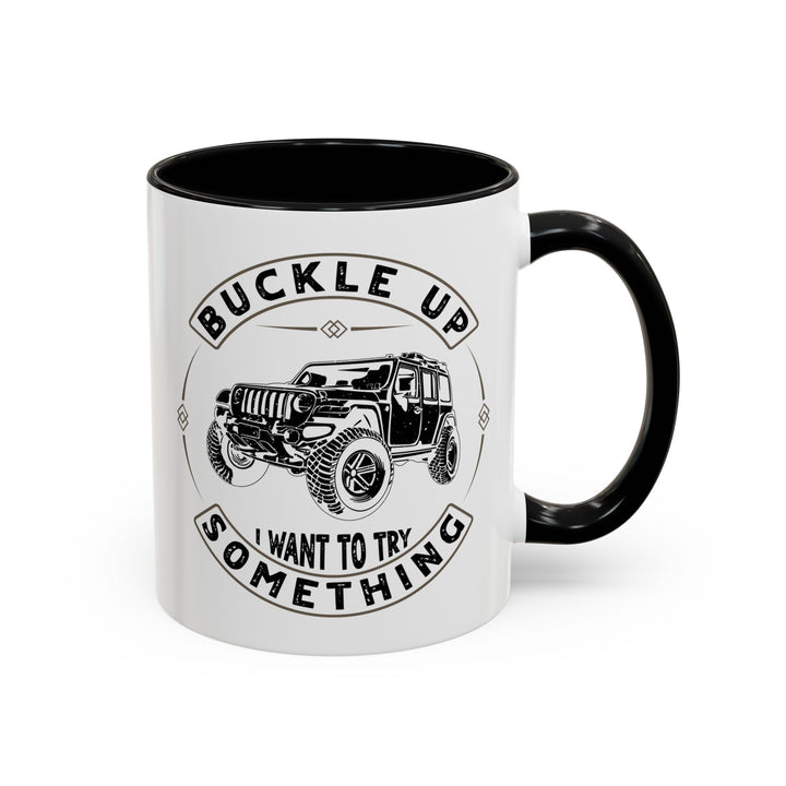 Buckle Up - Accent Coffee Mug (11, 15oz)