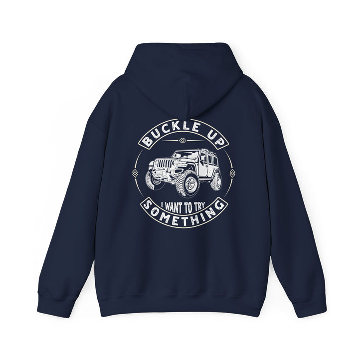 Buckle Up - Unisex Heavy Blend™ Hooded Sweatshirt