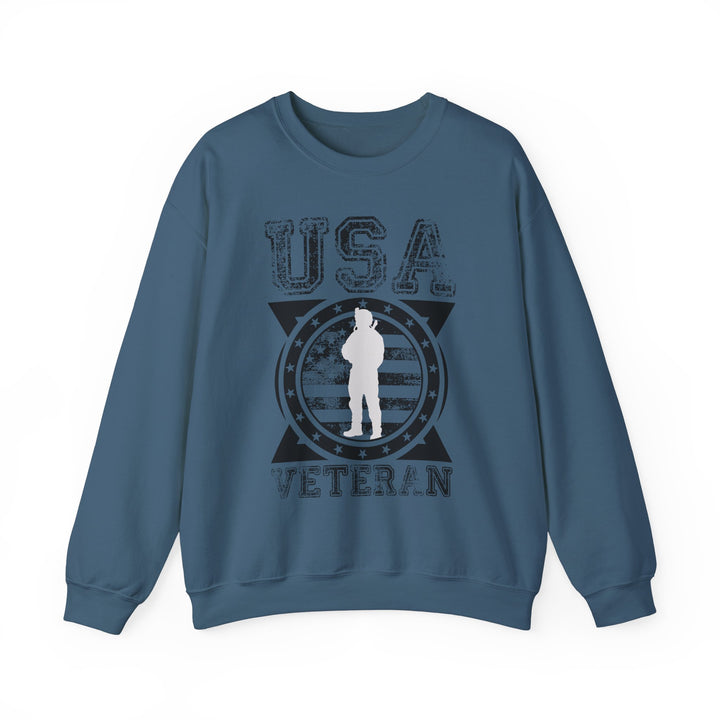 U.S.A. Veteran - Unisex Heavy Blend™ Crewneck Sweatshirt