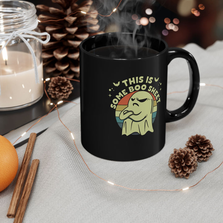 This Is Some Boo Sheet - Black Mug (11oz, 15oz)