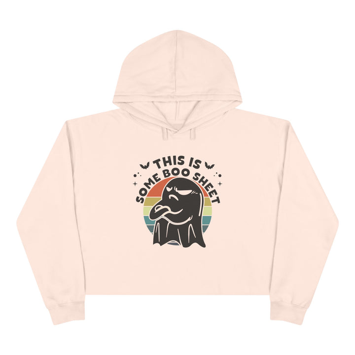 This Is Some Boo Sheet - Crop Hoodie