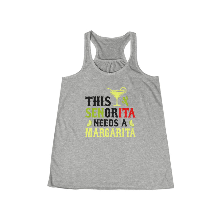 This Señorita - Women's Flowy Racerback Tank