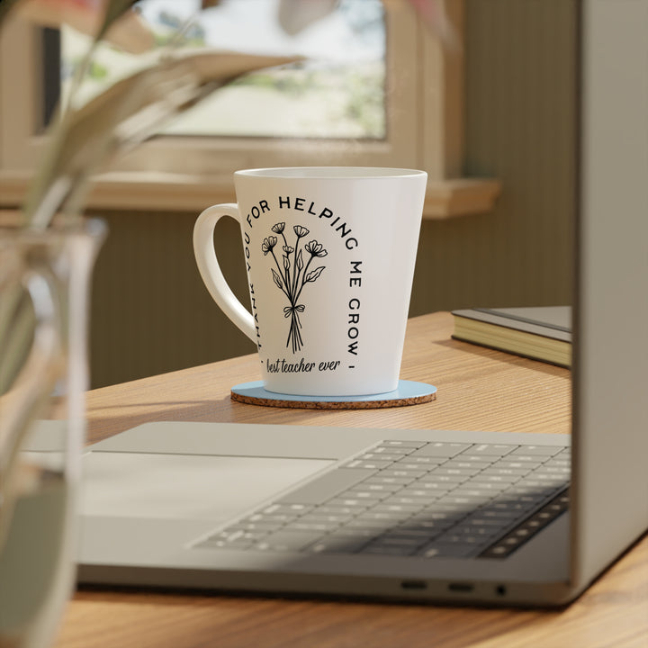 Best Teacher Ever - Latte Mug, 12oz