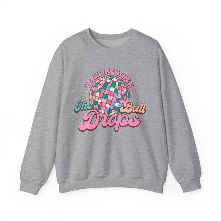Wake Me When The Ball Drops - Unisex Heavy Blend™ Crewneck Sweatshirt