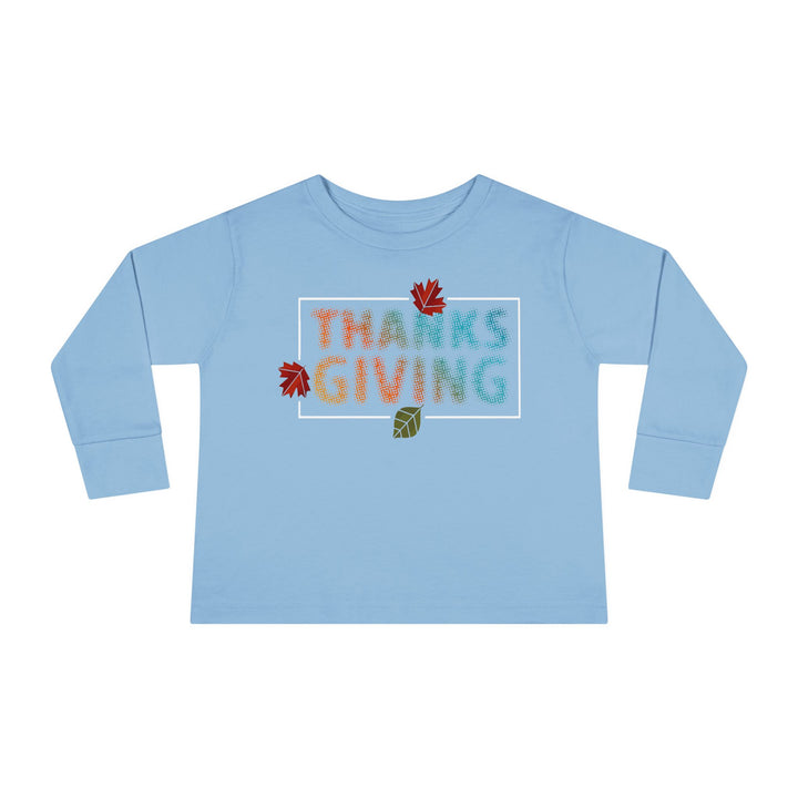 Thanksgiving - Toddler Long Sleeve Tee