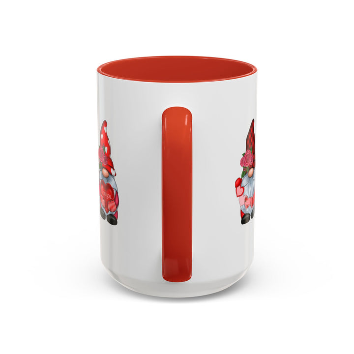 Valentine Gnomes - Accent Coffee Mug (11, 15oz)
