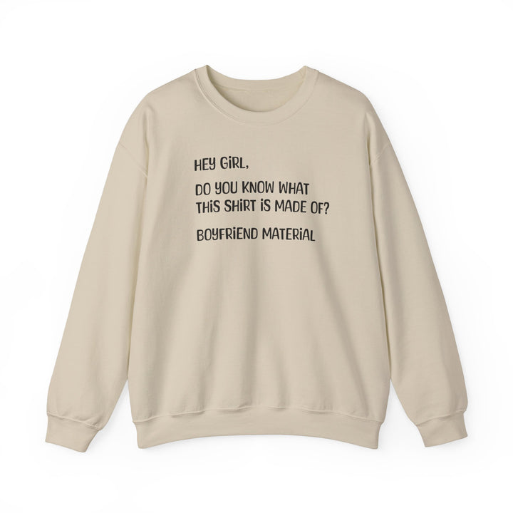 Boyfriend Material - Unisex Heavy Blend™ Crewneck Sweatshirt