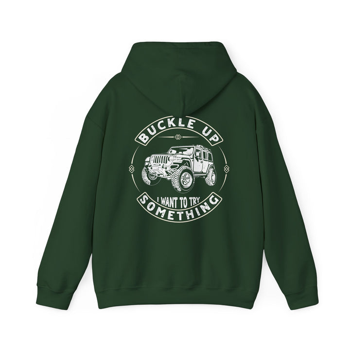 Buckle Up - Unisex Heavy Blend™ Hooded Sweatshirt