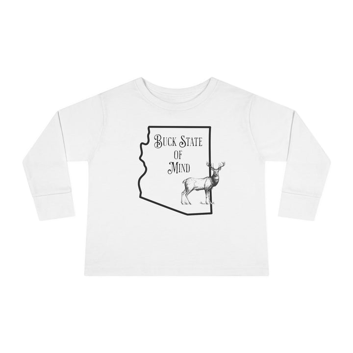 Buck State Of Mind - Toddler Long Sleeve Tee