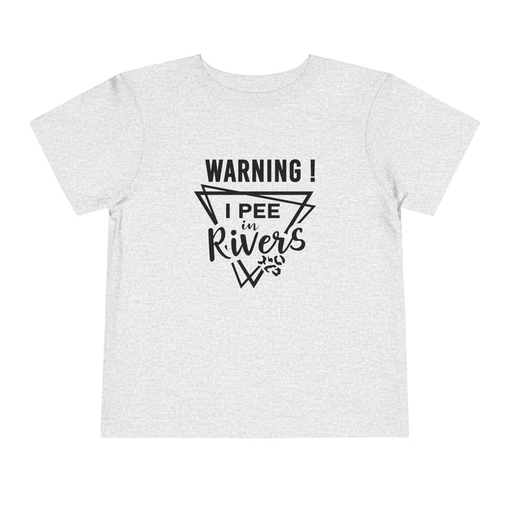 Warning - Toddler Short Sleeve Tee