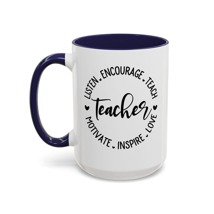 Teacher - Accent Coffee Mug (11, 15oz)